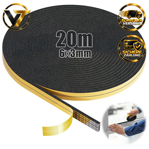 Moosgummi dichtband - moosgummi,