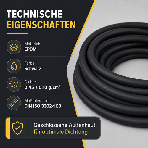 Epdm moosgummi rundschnur - rundschnur, Ø